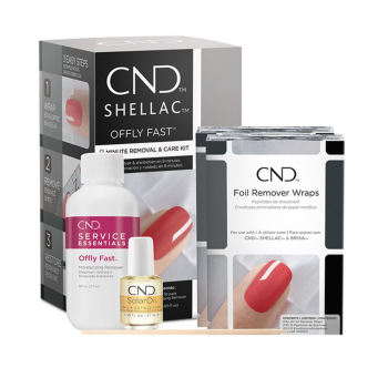 Offly Fast Remover Kit, Gel/Shellac CND