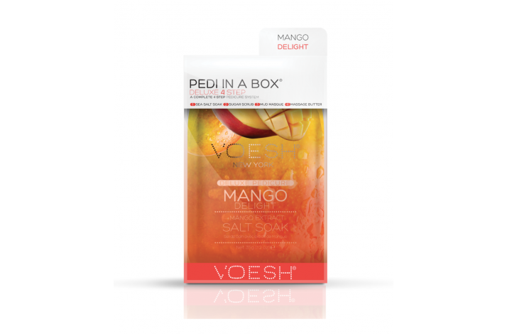 Voesh Pedi in a box  Mango Delight